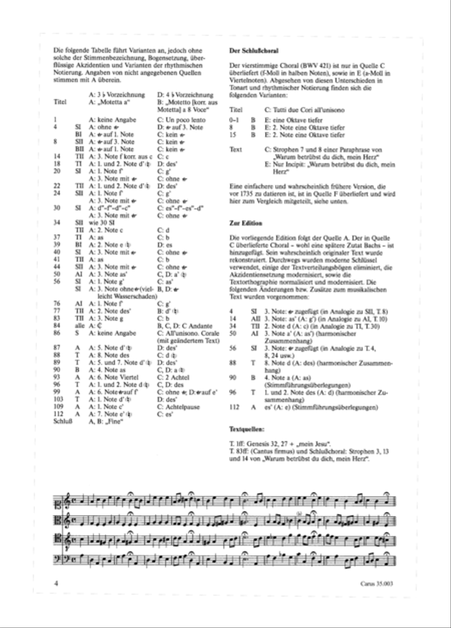 Lord, do not depart until I am blessed (Ich lasse dich nicht, du segnest mich denn) 4-Part scores gallery preview page 5