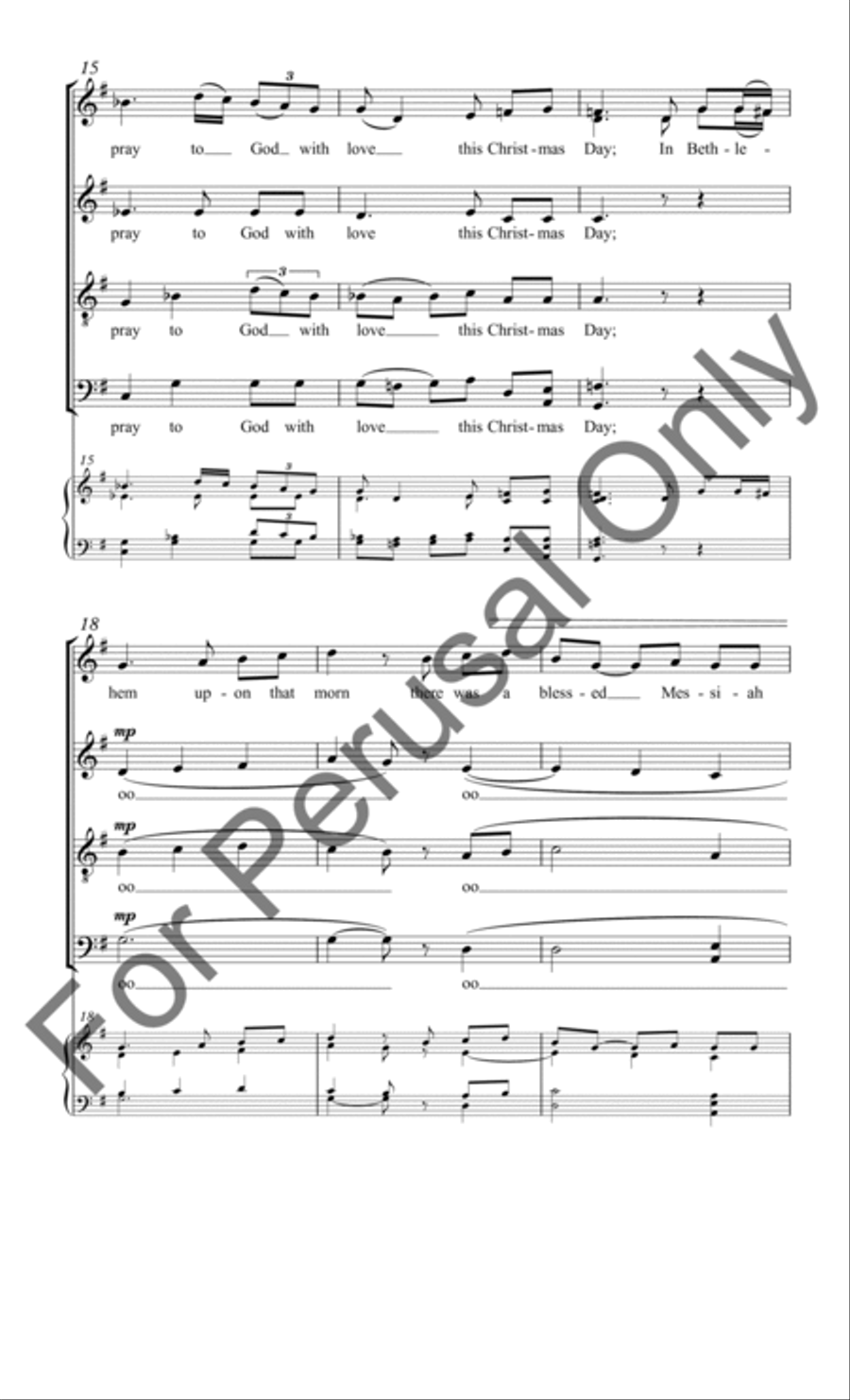 Wexford Carol Divisi scores gallery preview page 4