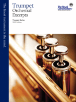 Book cover for Trumpet Orchestral Excerpts