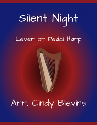 Book cover for Silent Night, for Lever or Pedal Harp
