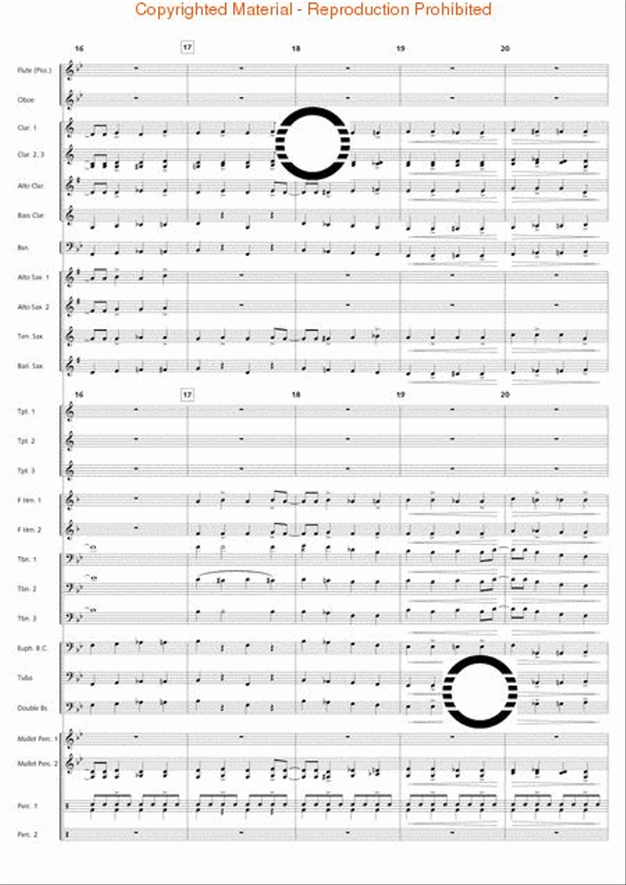 All Aboard! Concert Band scores gallery preview page 5