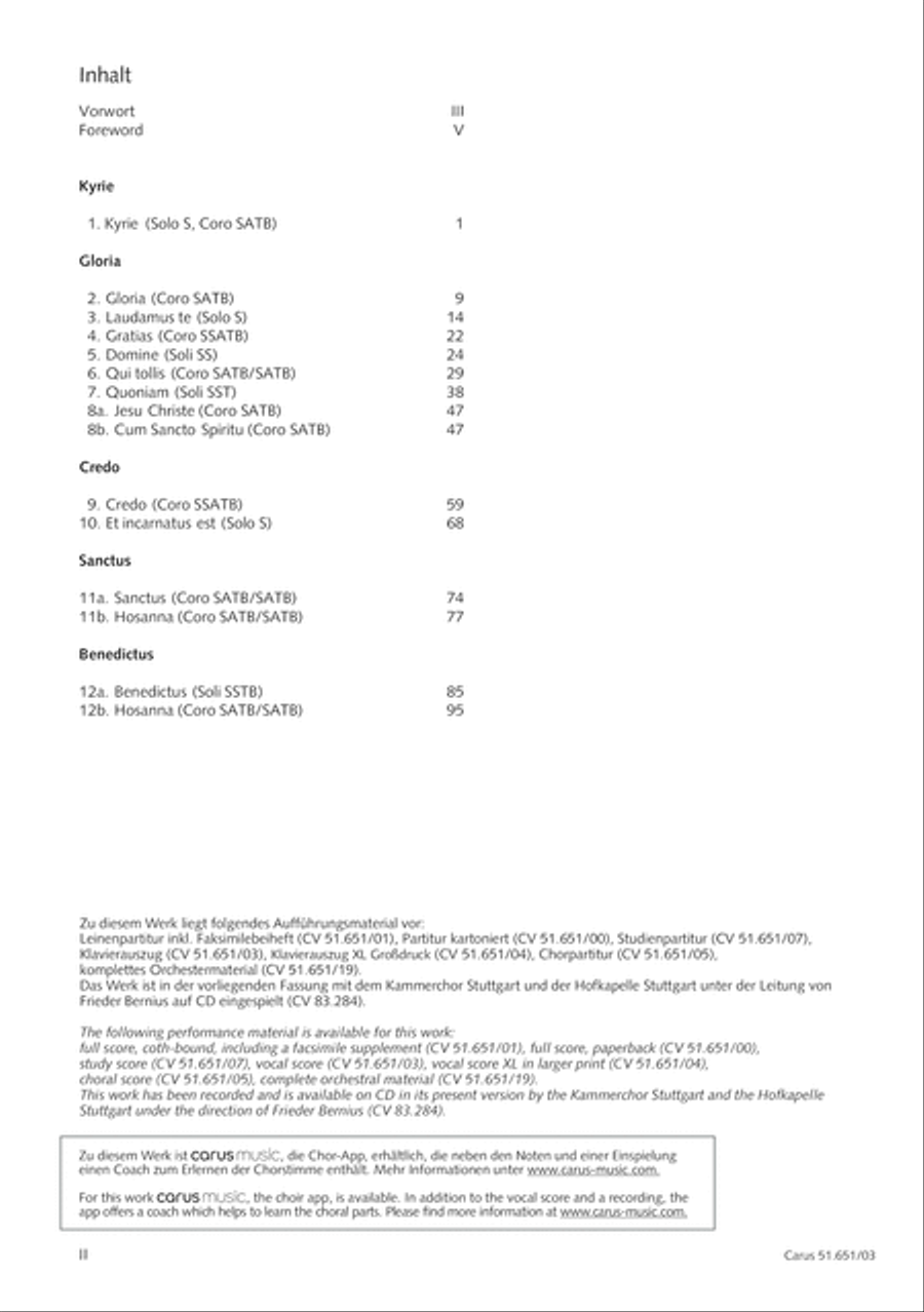 C Minor Mass, K. 427 (Missa in c KV 427)
