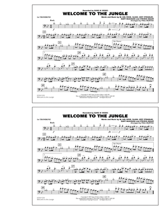 Welcome To The Jungle - 1st Trombone