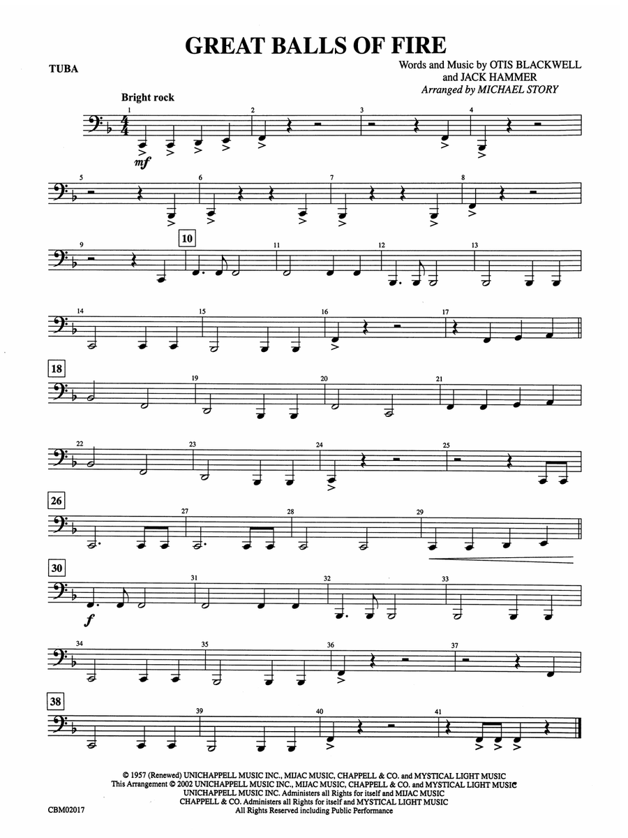 Great Balls of Fire: Tuba