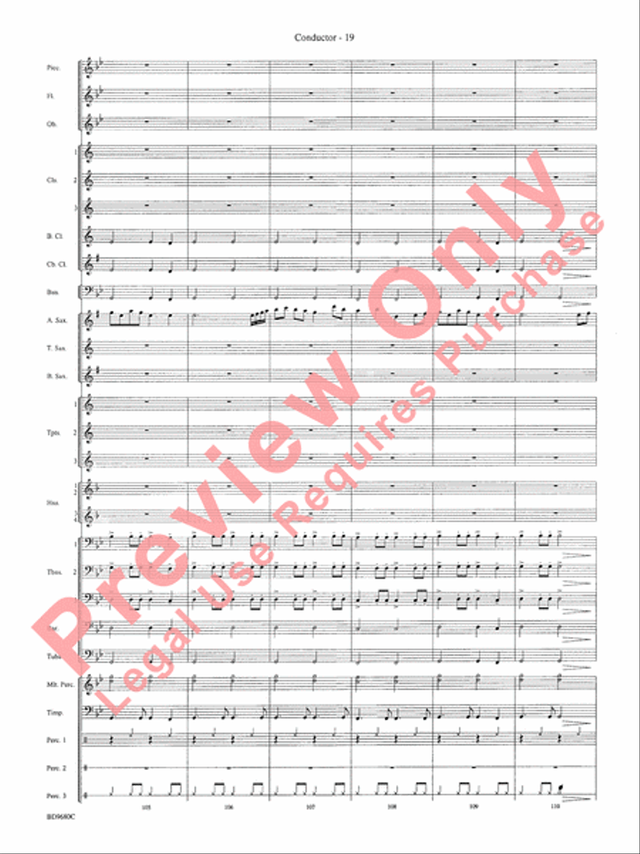 Ireland: Of Legend and Lore Concert Band scores gallery preview page 24