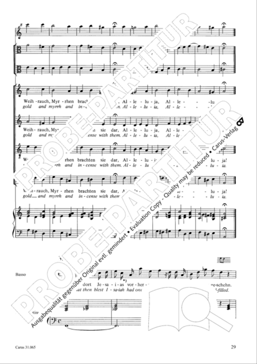 They all shall day come out from Sheba (Sie werden aus Saba alle kommen) TB scores gallery preview page 30