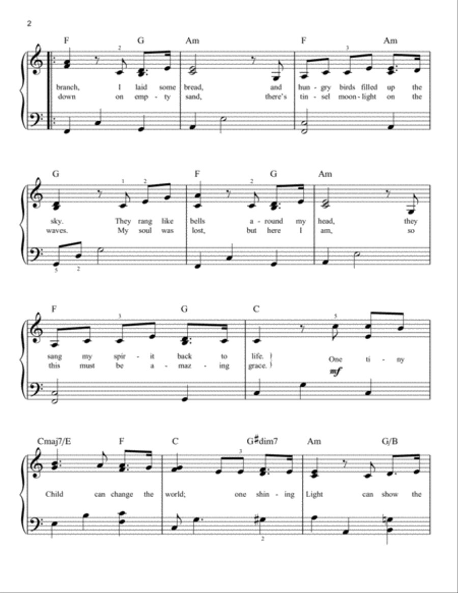 There's Still My Joy Easy Piano scores gallery preview page 2