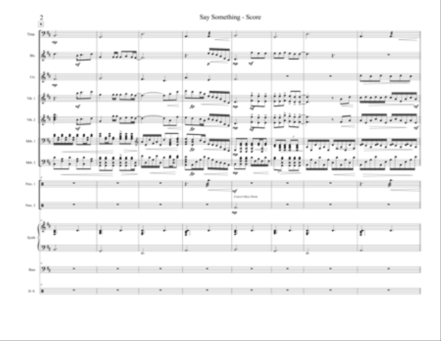 Say Something Say Something School and Community scores gallery preview page 2