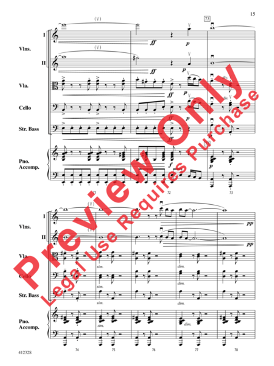 Pippin String Orchestra scores gallery preview page 16