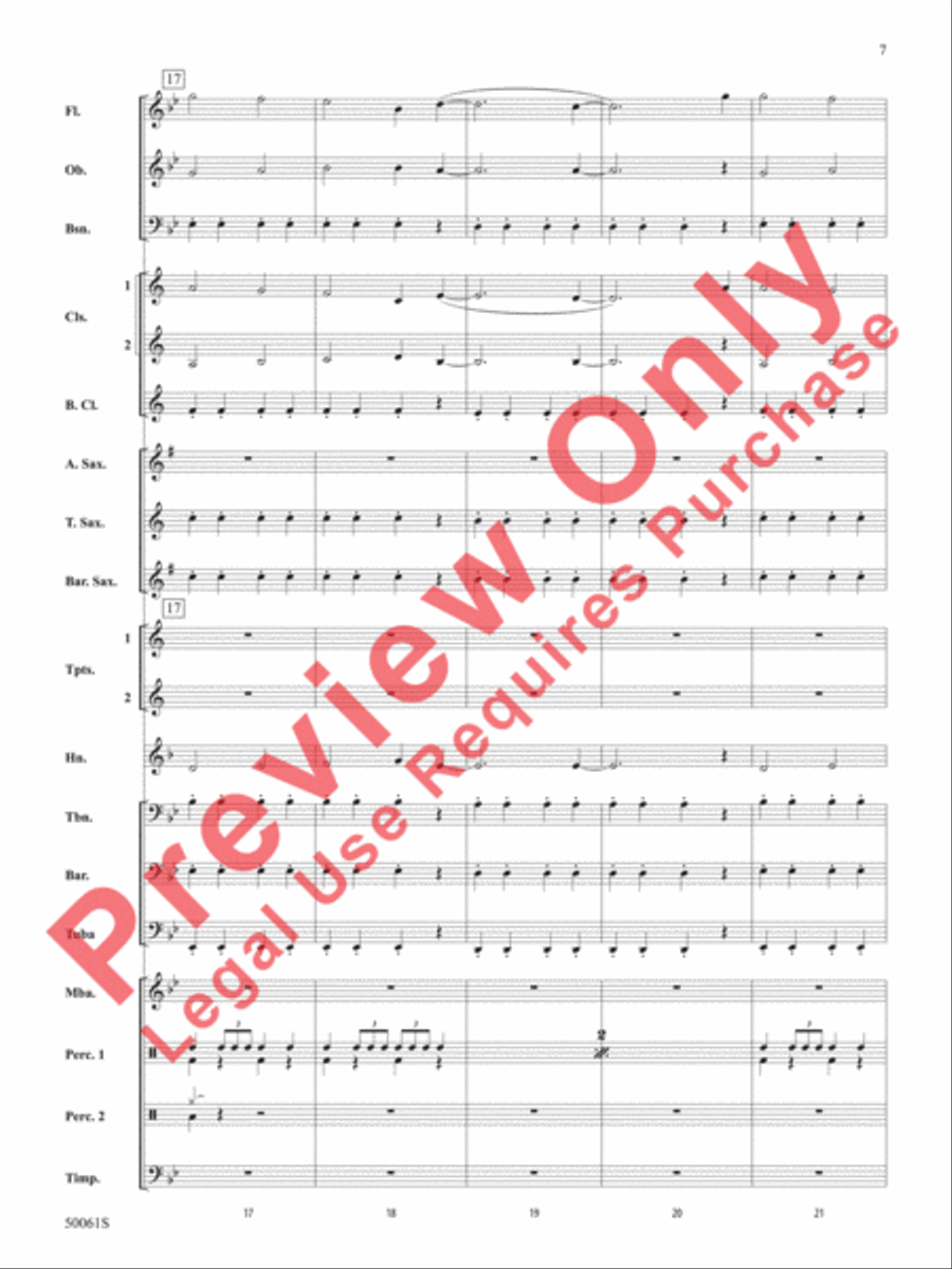 Enemy Concert Band scores gallery preview page 8