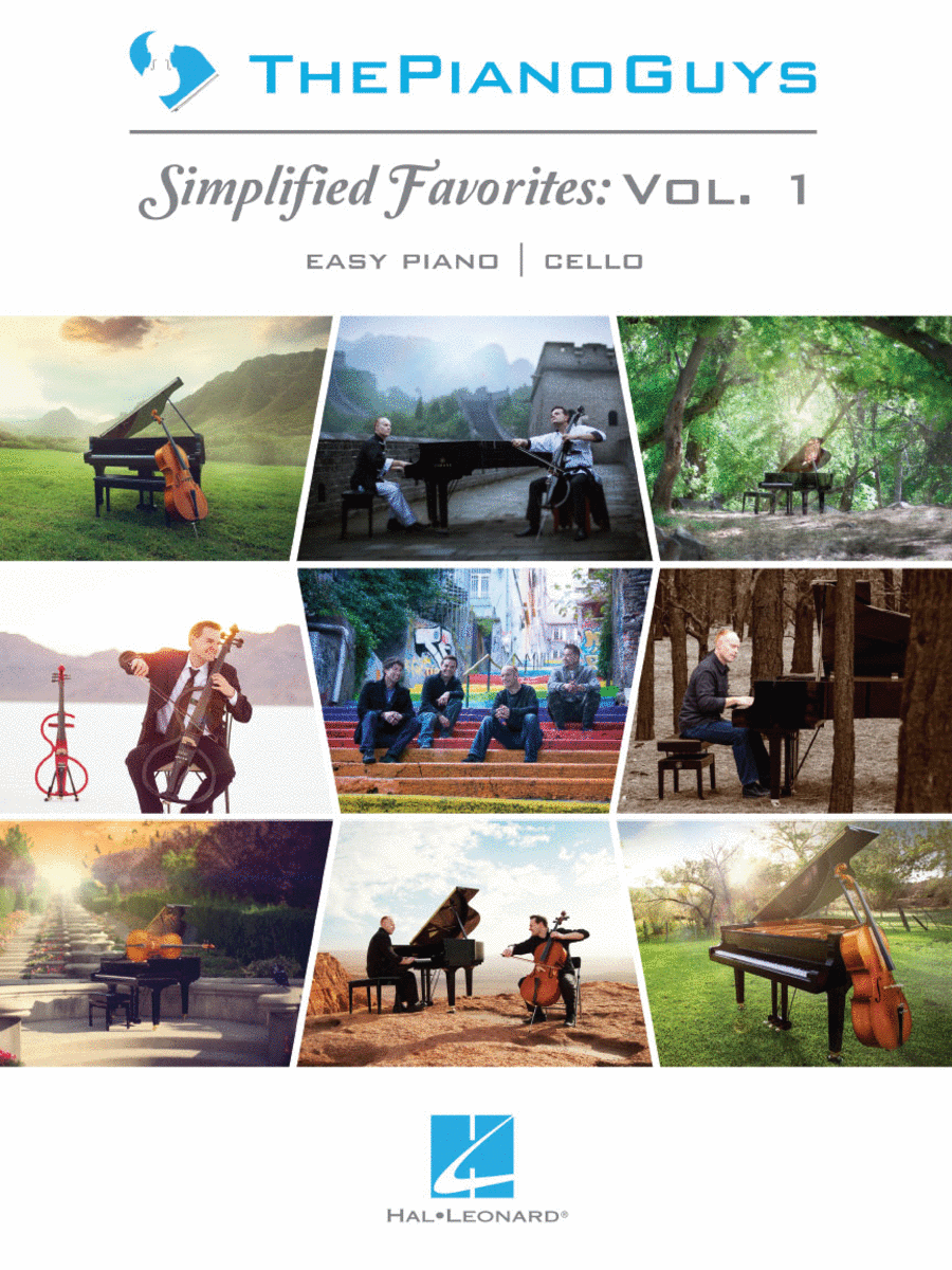 The Piano Guys – Simplified Favorites, Vol. 1 Cello scores gallery preview page 1