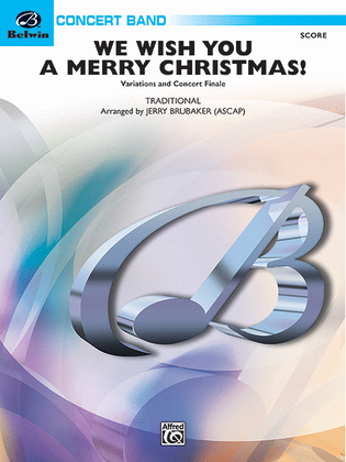 Book cover for We Wish You a Merry Christmas! (score only)