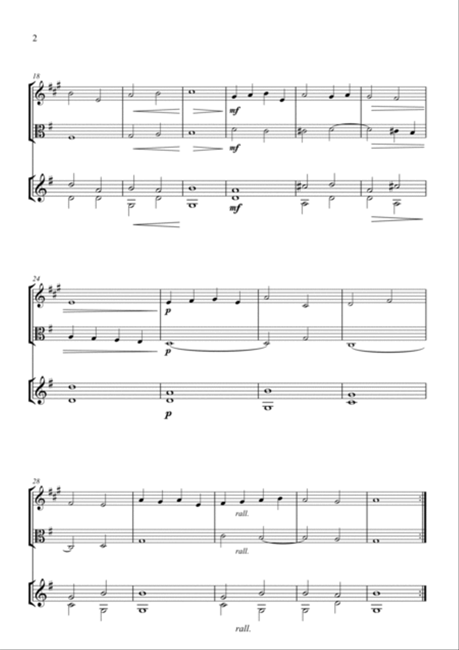 Christ the Lord is Risen Today Clarinet scores gallery preview page 2