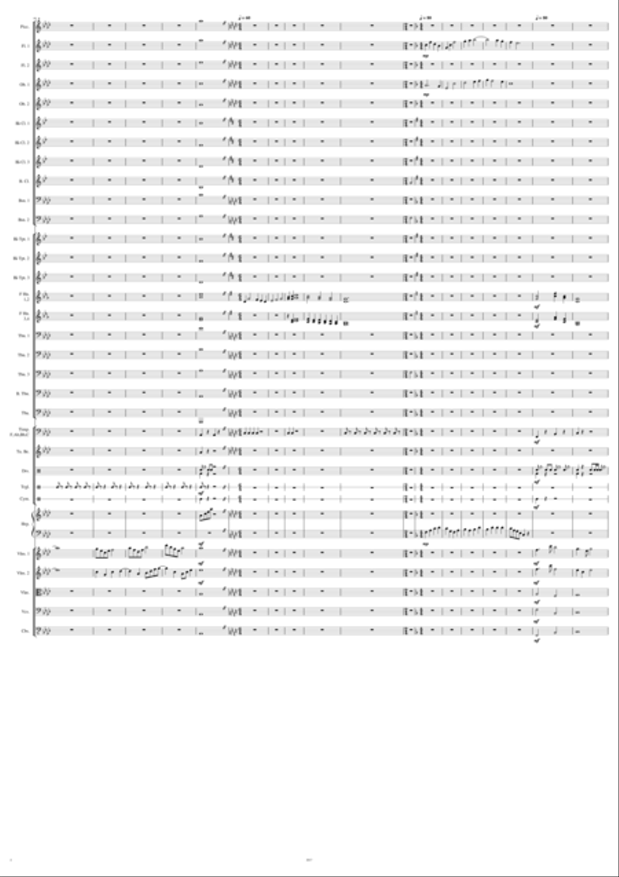 Nine Mile Canyon Full Orchestra scores gallery preview page 4
