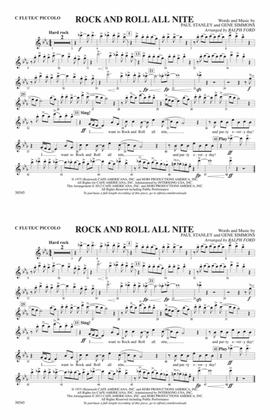 Rock and Roll All Nite: Flute
