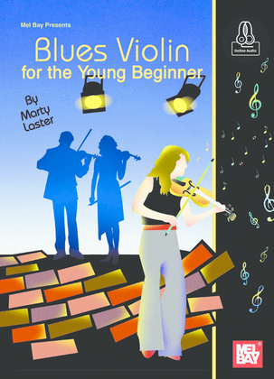 Book cover for Blues Violin for the Young Beginner