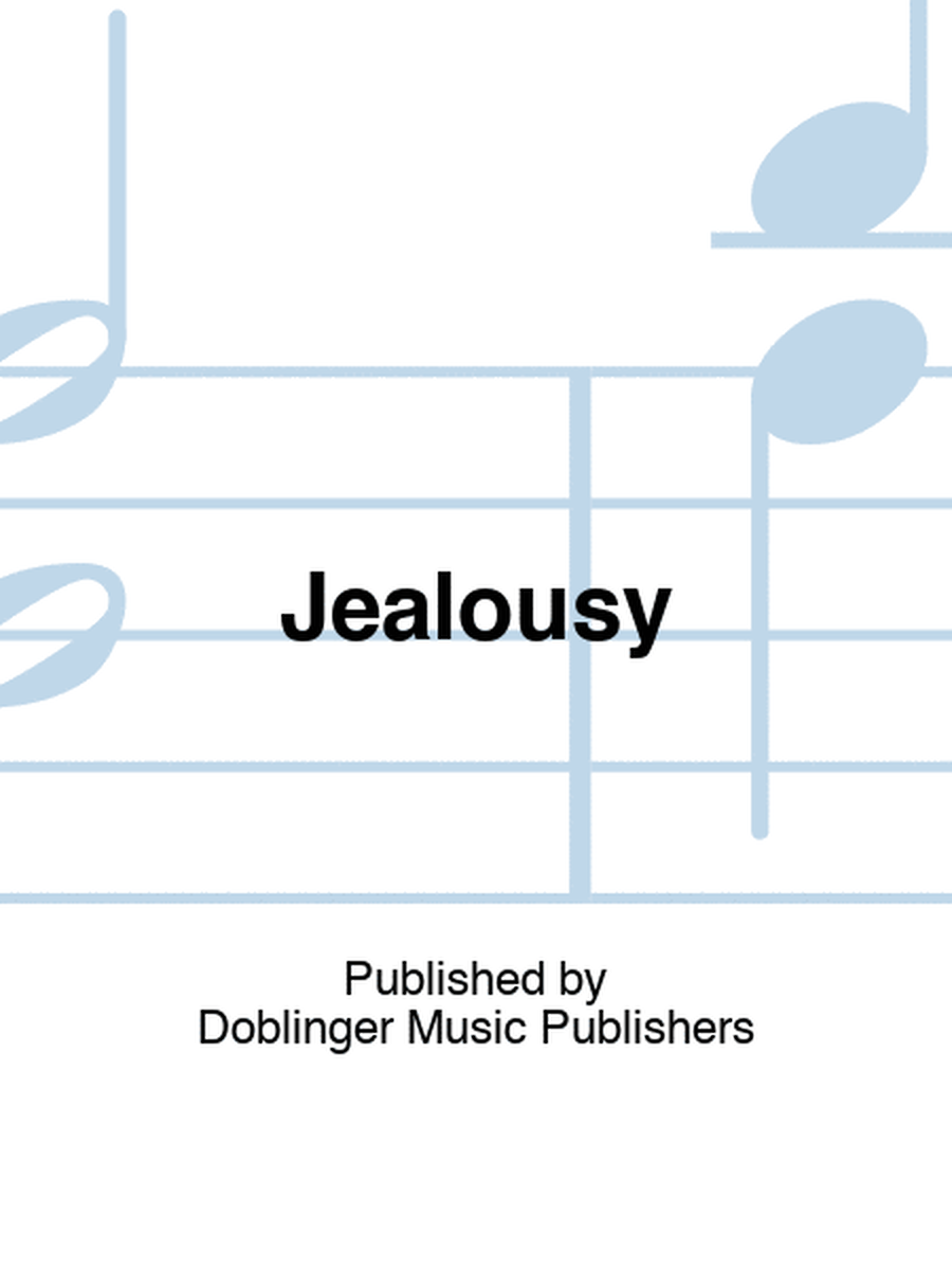 Gade - Jealousy For Piano