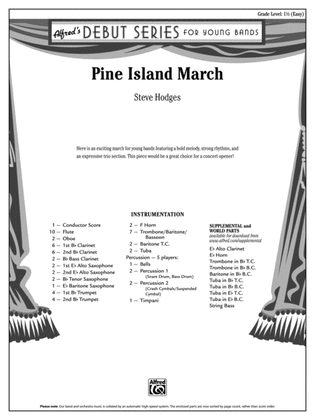 Pine Island March: Score