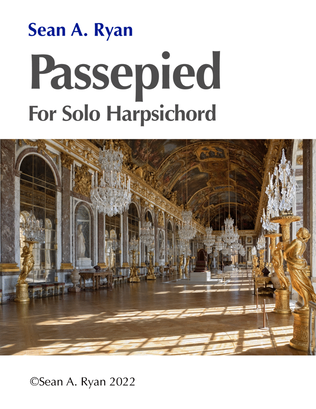Book cover for Passepied - For Harpsichord Solo