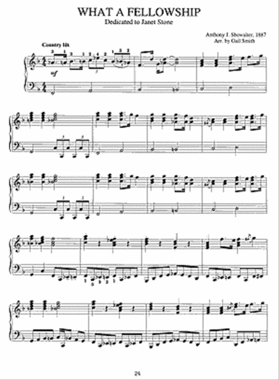 Country Gospel Piano Solos Piano Solo scores gallery preview page 3