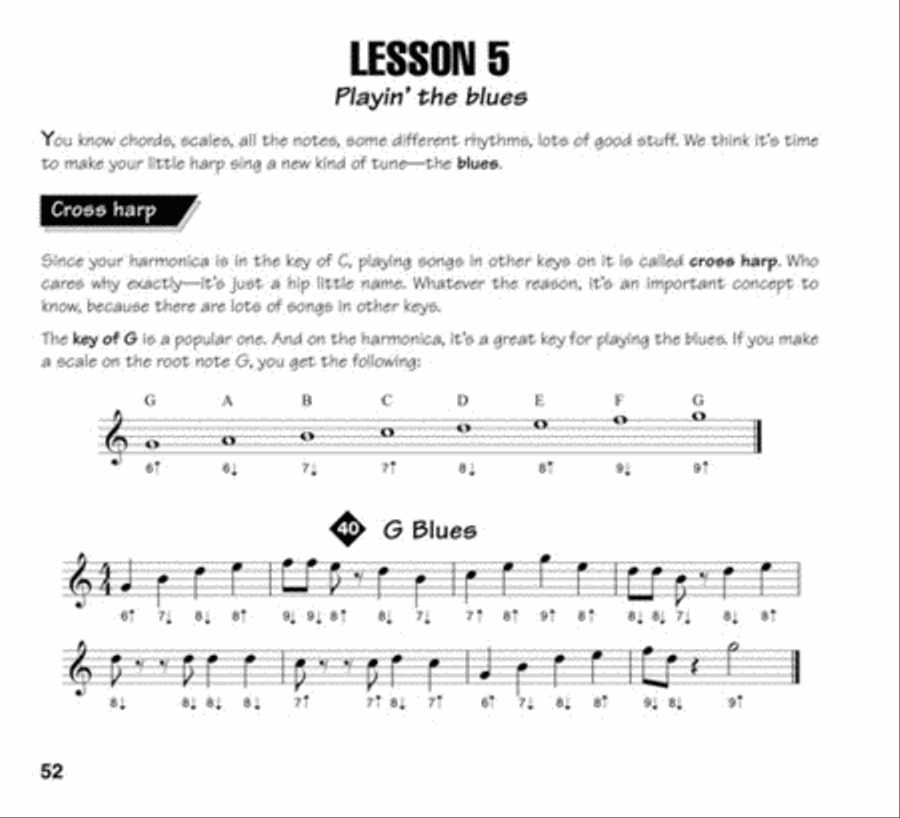FastTrack Mini Harmonica Method Book 1 Harmonica scores gallery preview page 10