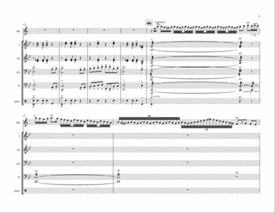 La Virgen De La Macarena La Virgen De La Macarena Percussion Ensemble scores gallery preview page 5
