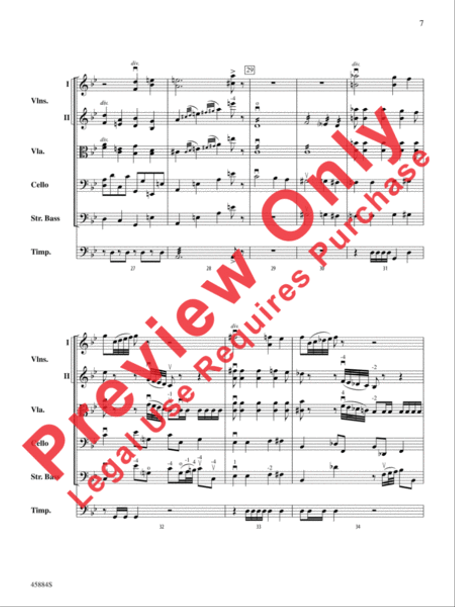 Day of Wrath String Orchestra scores gallery preview page 7