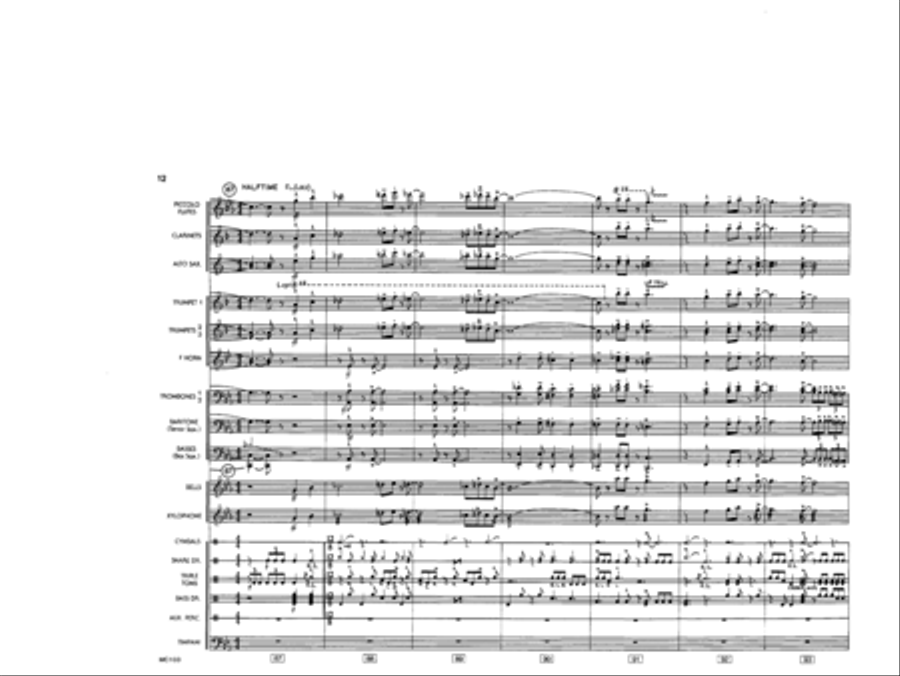 Scheherazade Scheherazade Marching Band scores gallery preview page 13