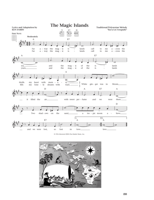 Book cover for The Magic Islands (from The Daily Ukulele) (arr. Liz and Jim Beloff)