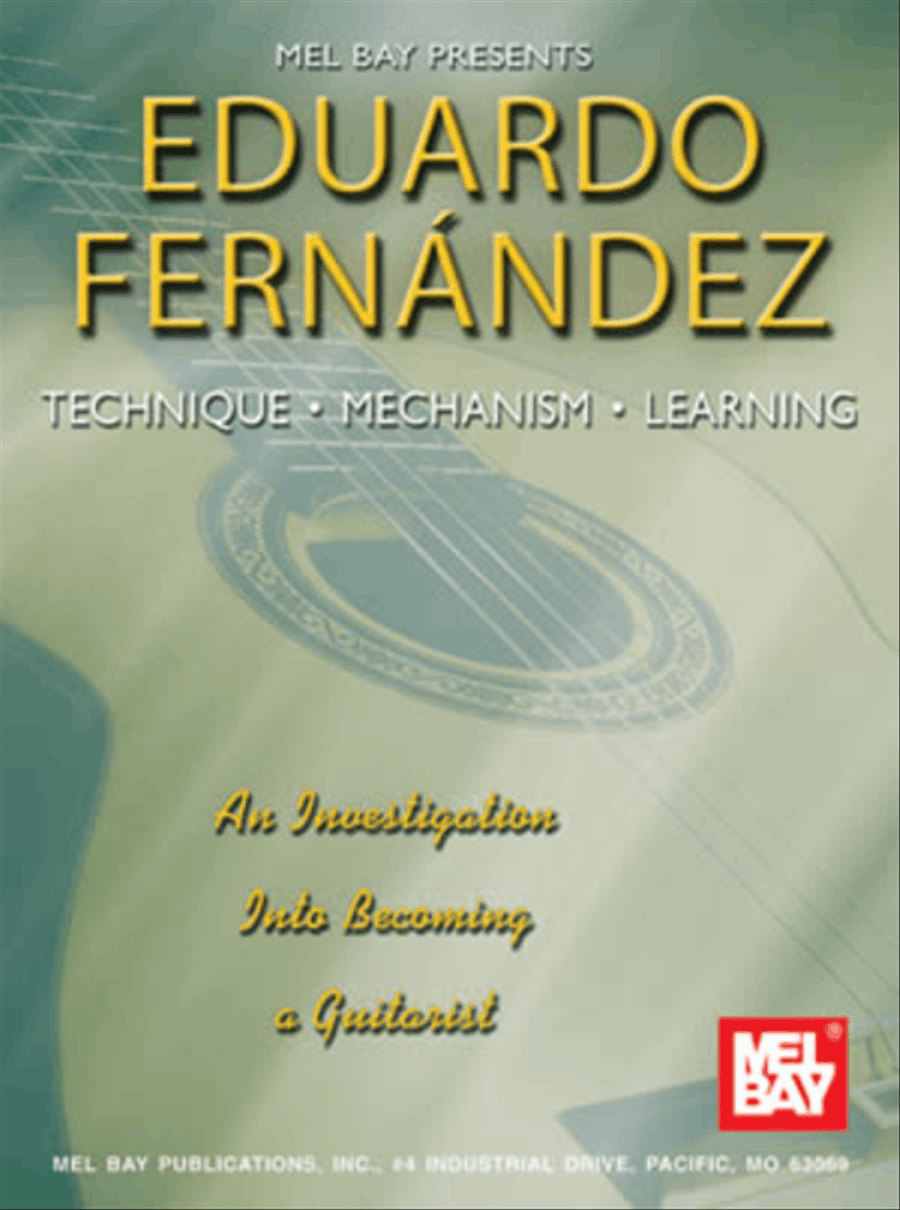 Eduardo Fernandez: Technique, Mechanism, Learning Acoustic Guitar scores gallery preview page 1