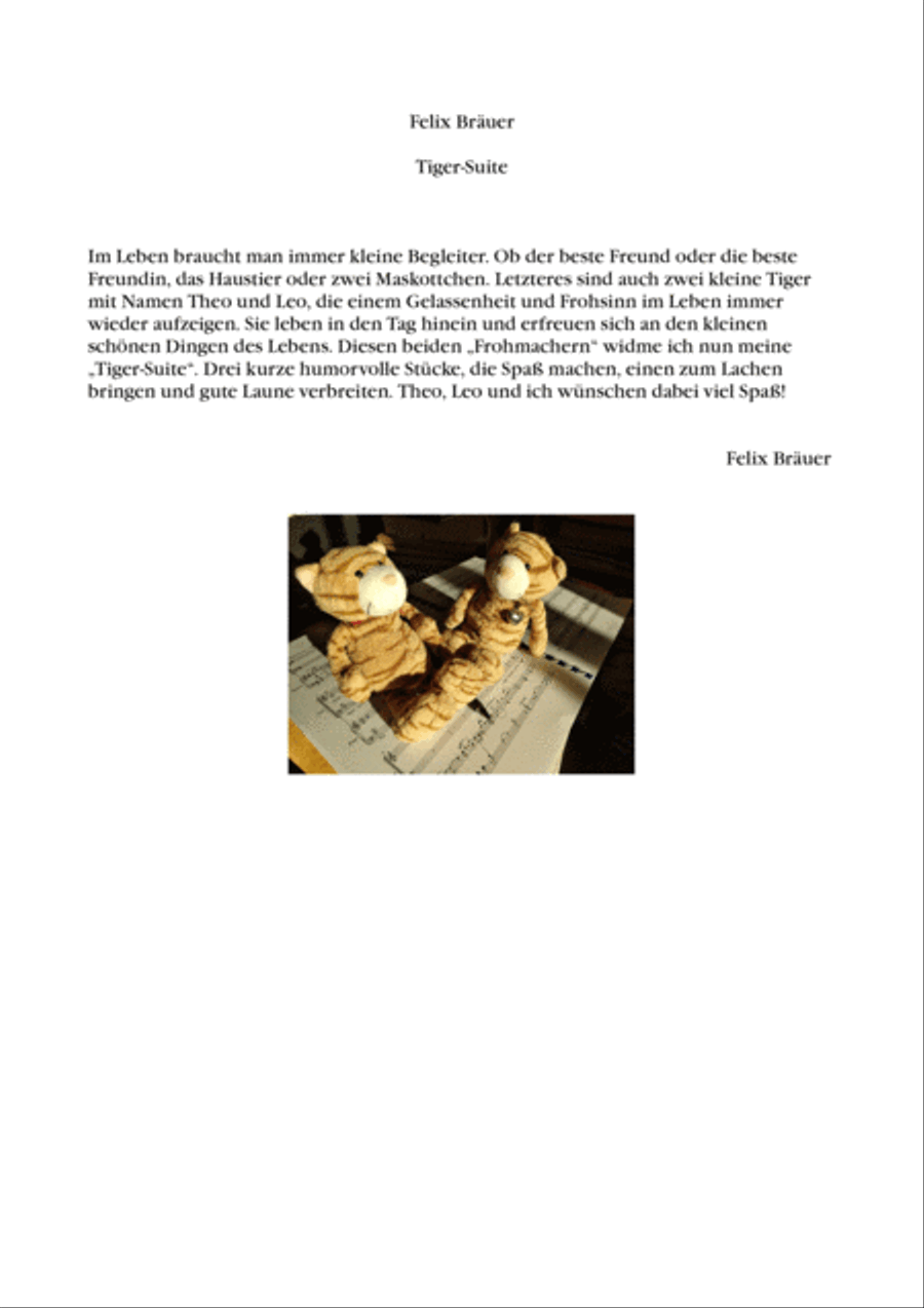 Tiger-Suite Tiger-Suite Easy Piano scores gallery preview page 3
