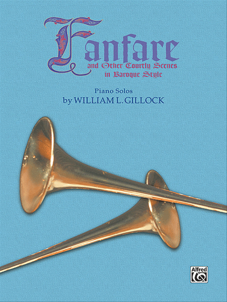 Fanfare and Other Courtly Scenes in Baroque Style Piano Solo scores gallery preview page 1