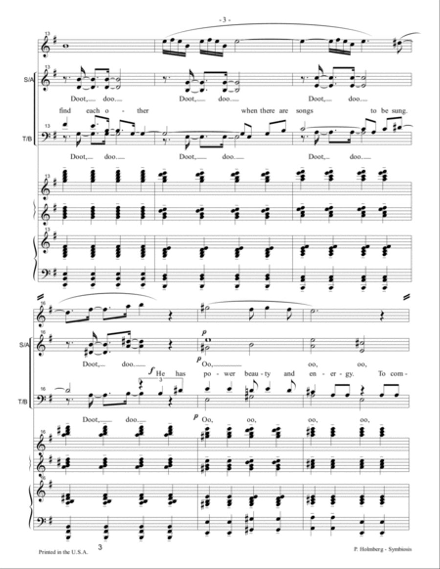 Symbiosis 4-Part scores gallery preview page 3