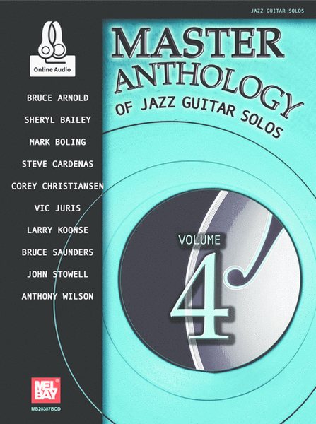 Master Anthology of Jazz Guitar Solos, Volume 4 image number null