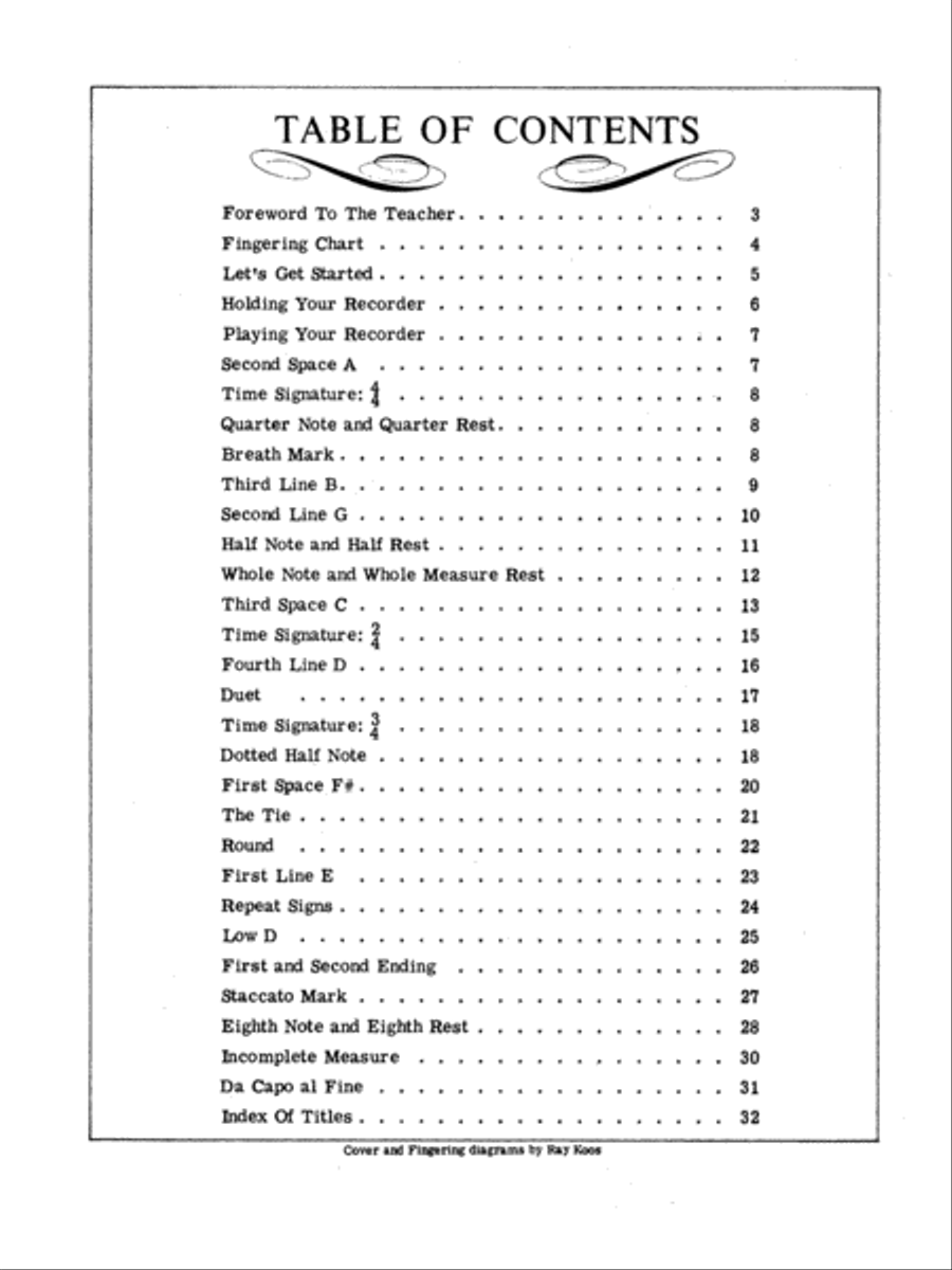 The Elementary Method for Soprano Recorder Soprano Recorder scores gallery preview page 2