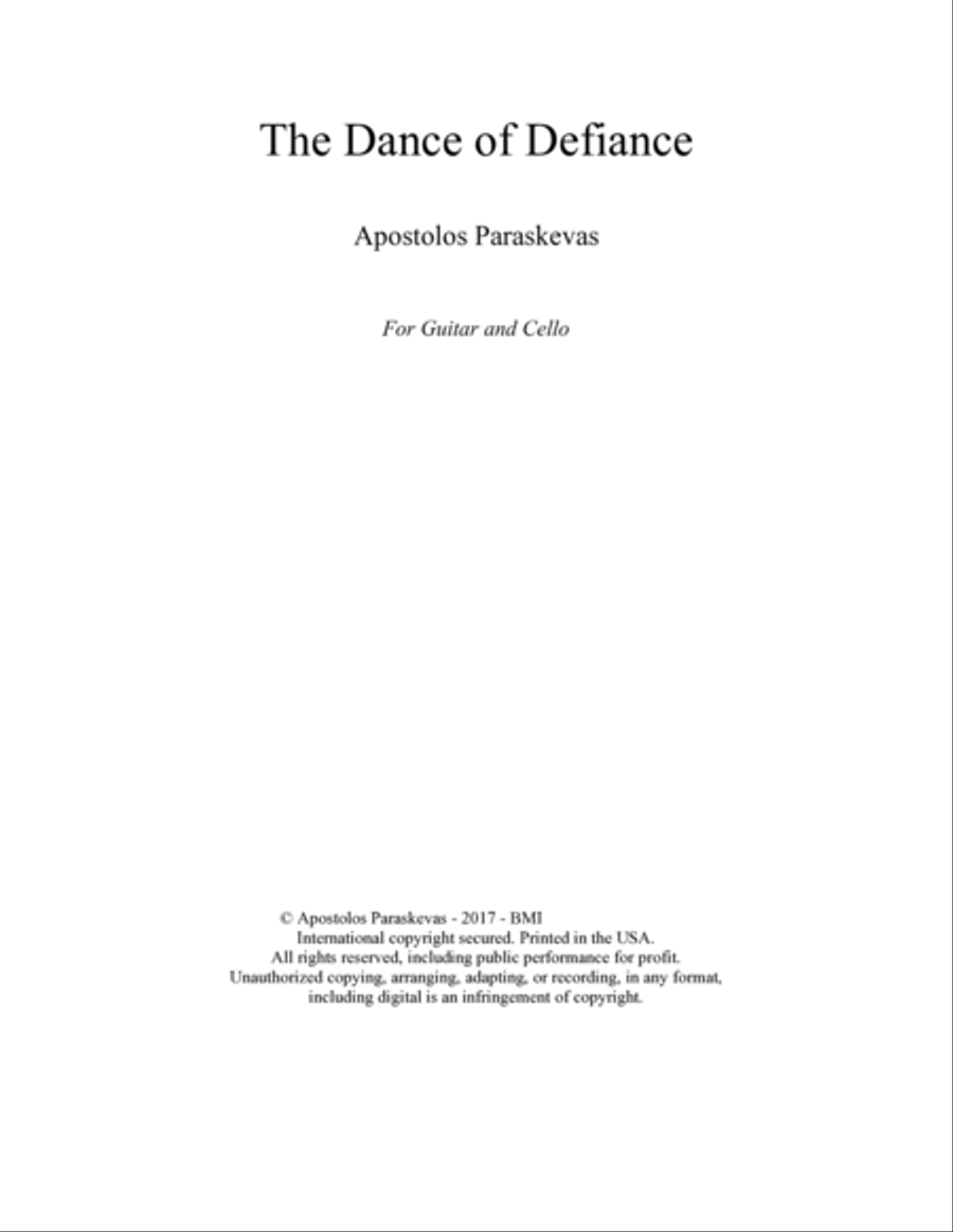 The Dance of Defiance String Duet scores gallery preview page 2