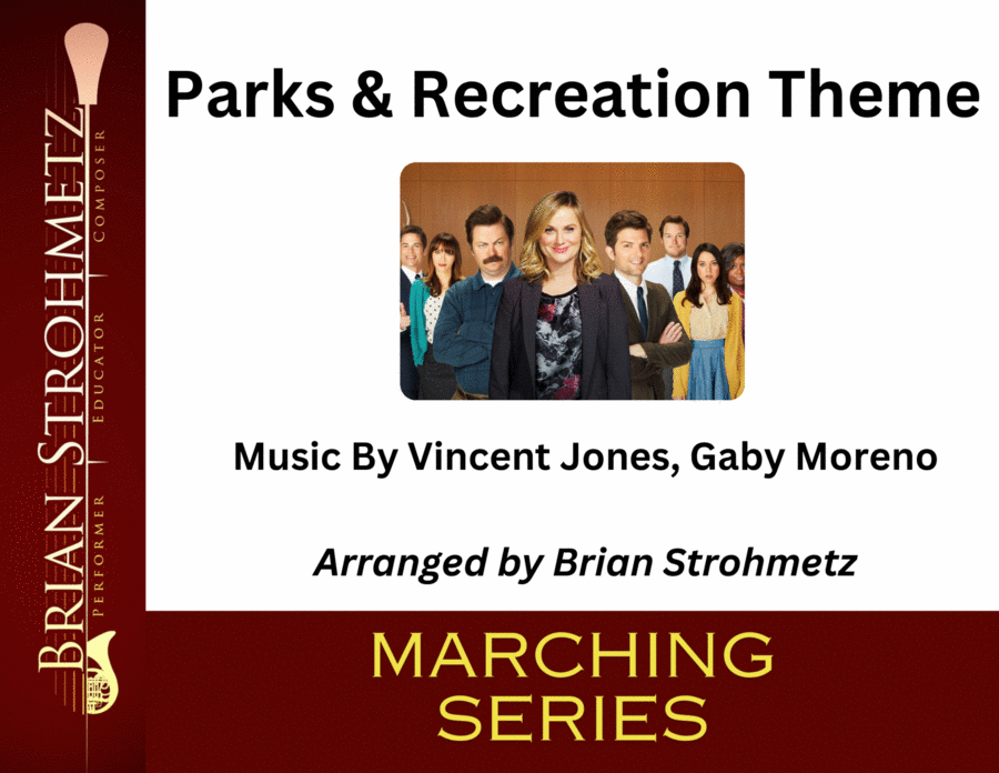 Parks And Recreation Theme Marching Band scores gallery preview page 1