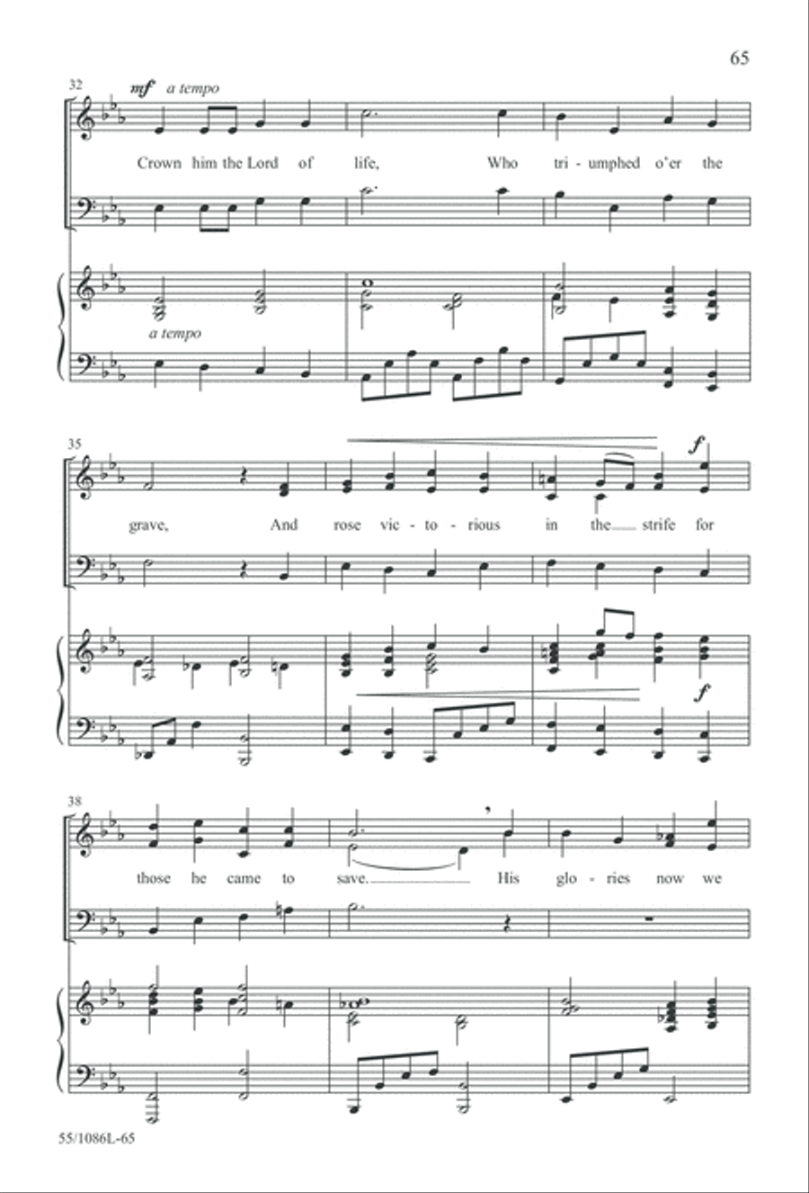 Out of the Shadows 3-Part scores gallery preview page 65