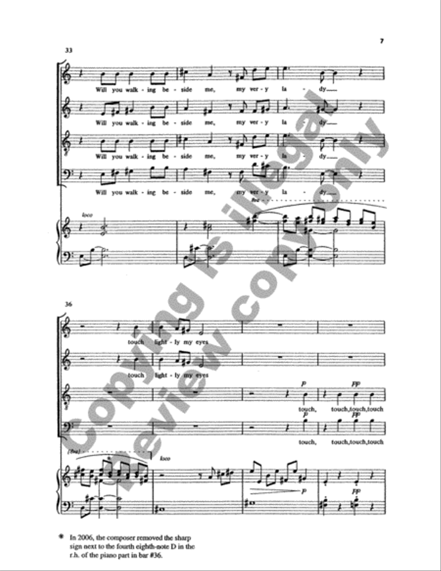 White Horses White Horses 4-Part scores gallery preview page 18