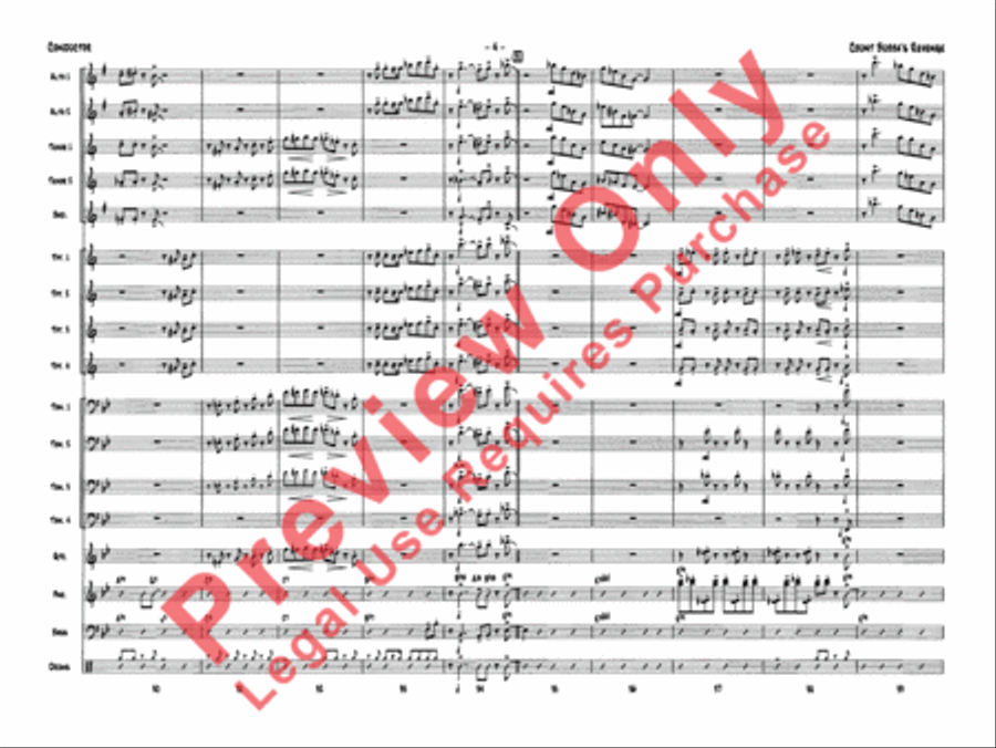 Count Bubba's Revenge Jazz Ensemble scores gallery preview page 6