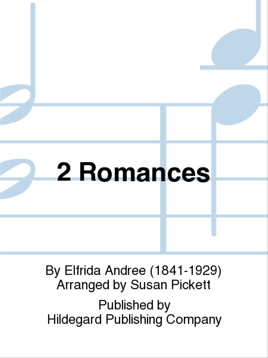 2 Romances Violin Solo scores gallery preview page 1