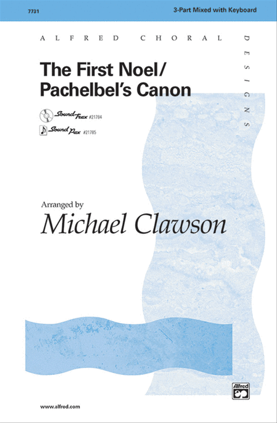 The First Noel / Pachelbel's Canon 3-Part scores gallery preview page 1