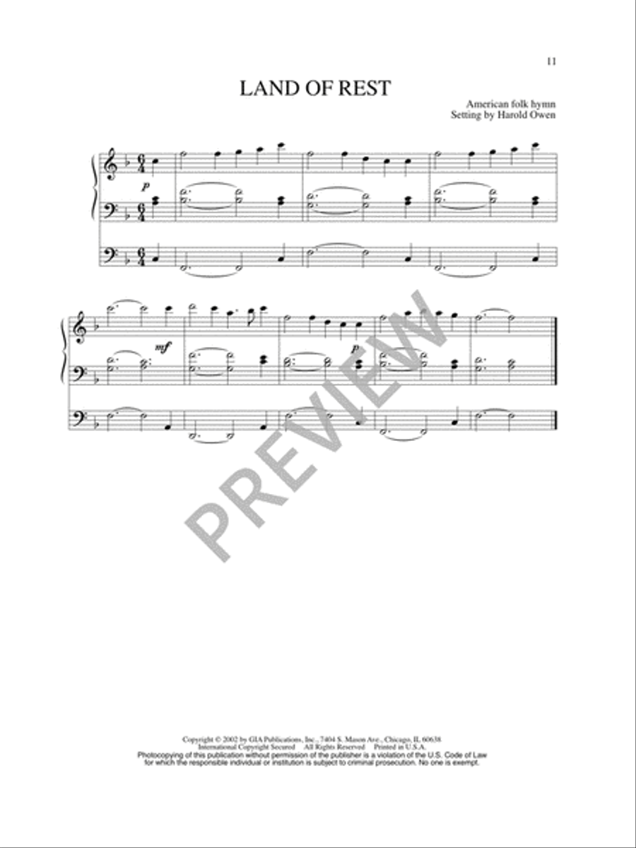 Twenty-Five Organ Harmonizations - Volume 2 Organ scores gallery preview page 13