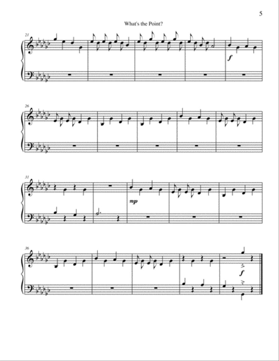 Outside the Box - 9 Silly Piano Solos to Make You Think! Piano Method scores gallery preview page 5