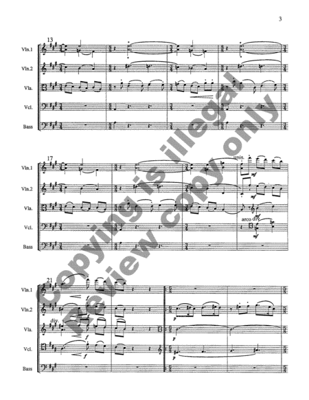 Concertino for Strings (Additional Full Score)