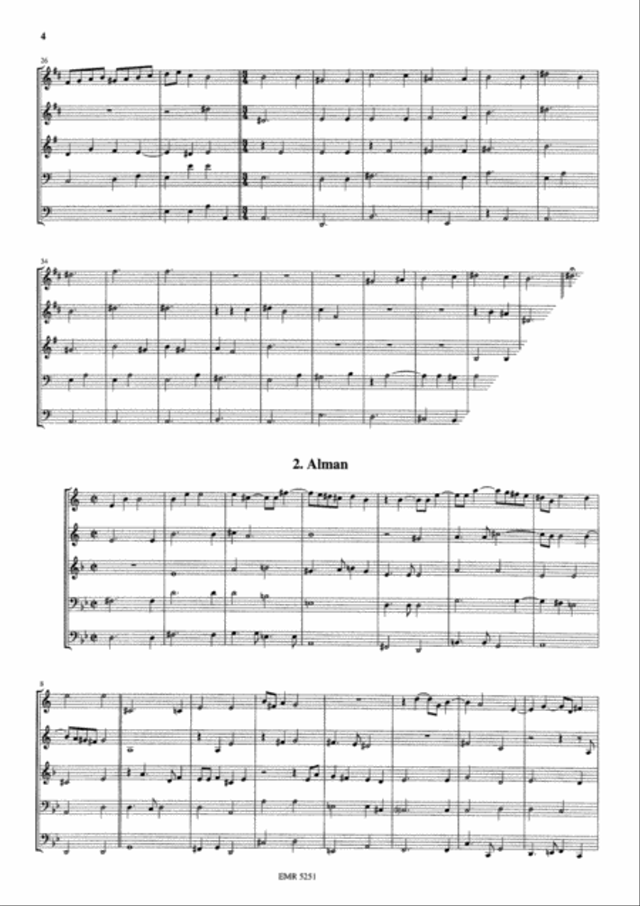 An Elizabethan Suite An Elizabethan Suite Brass Quintet scores gallery preview page 4