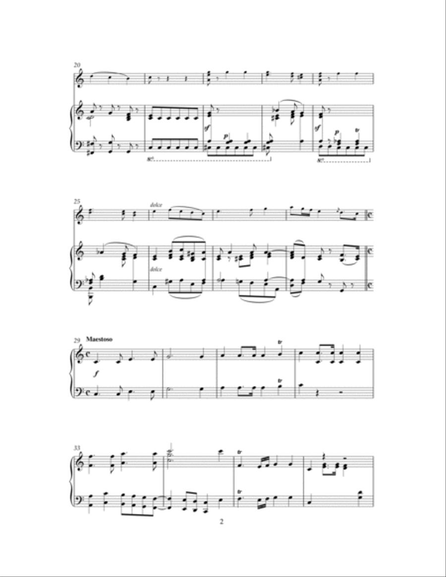 I Was Glad Choir scores gallery preview page 2