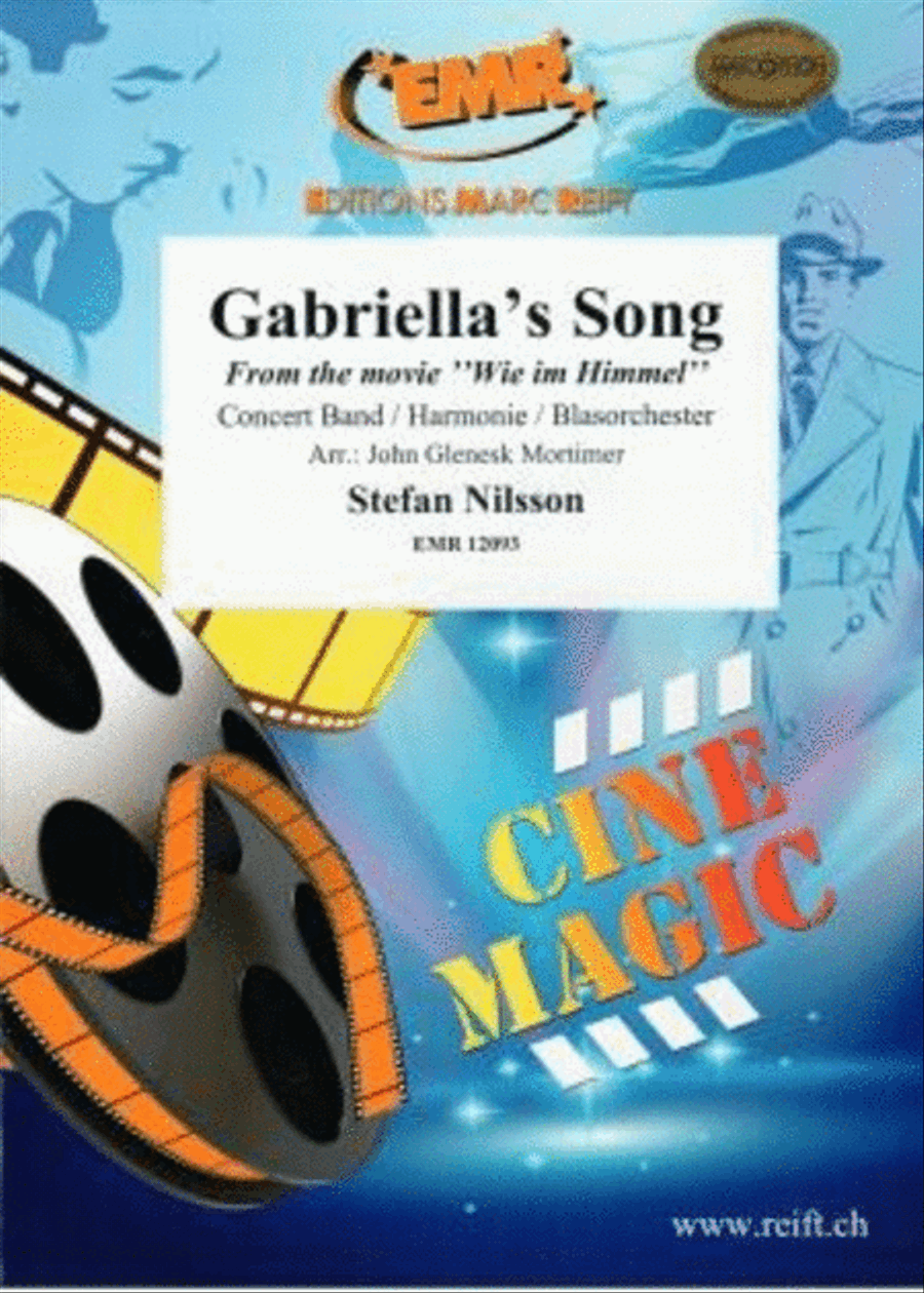 Gabriella's Song Concert Band scores gallery preview page 1