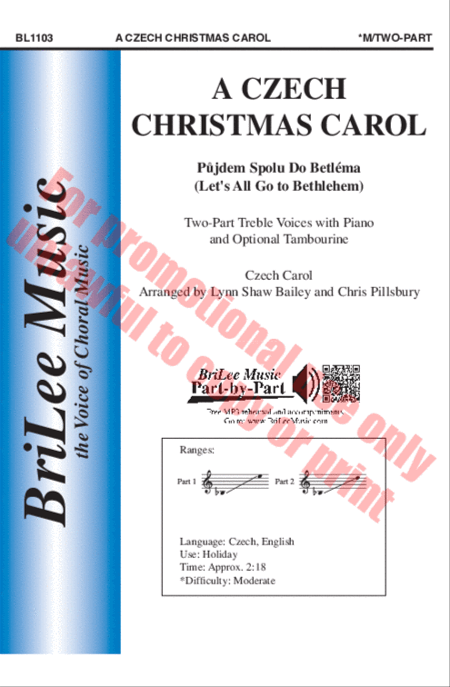 A Czech Christmas Carol A Czech Christmas Carol Choir scores gallery preview page 2