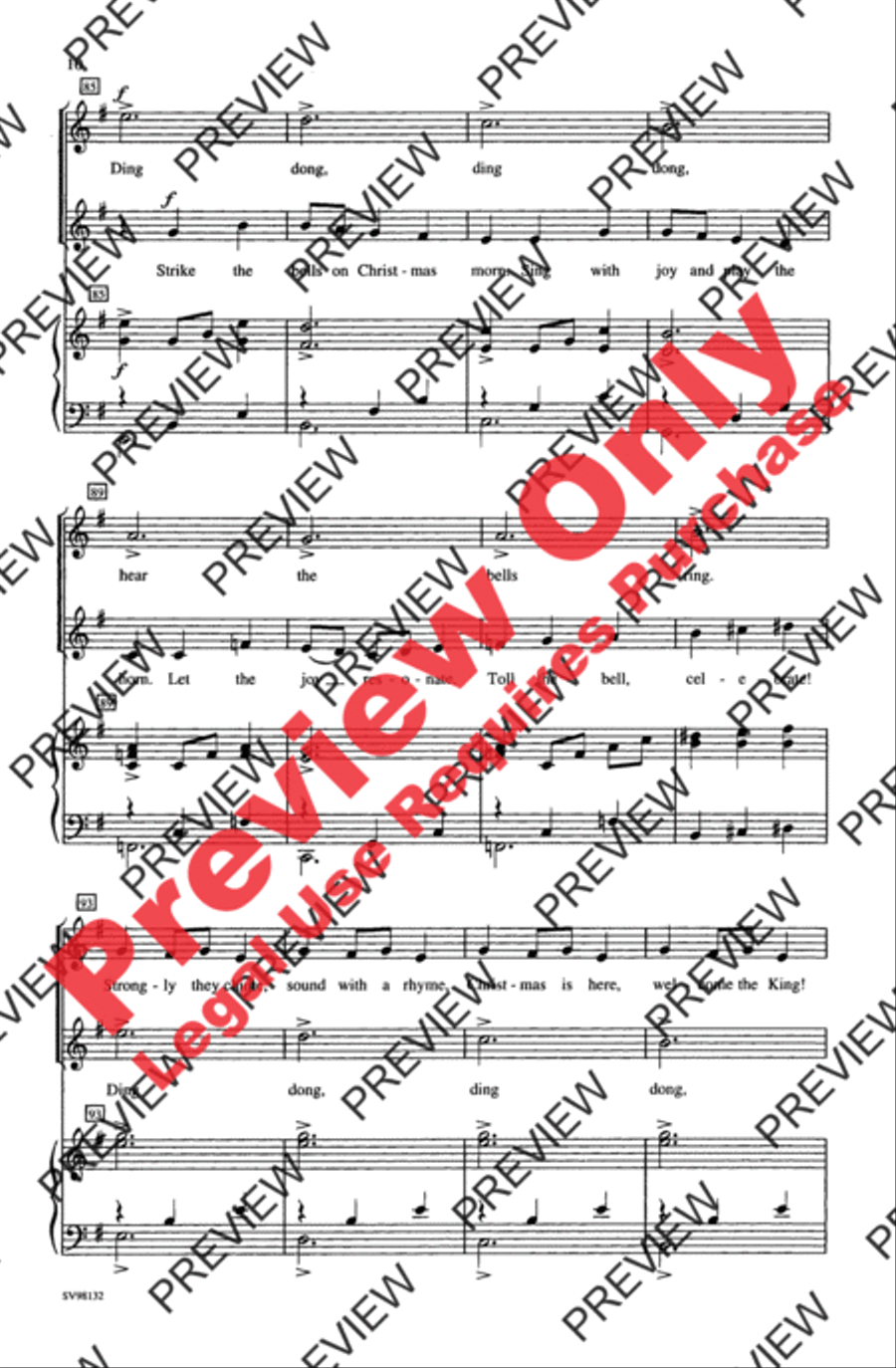Canon of the Bells Canon of the Bells 2-Part scores gallery preview page 10